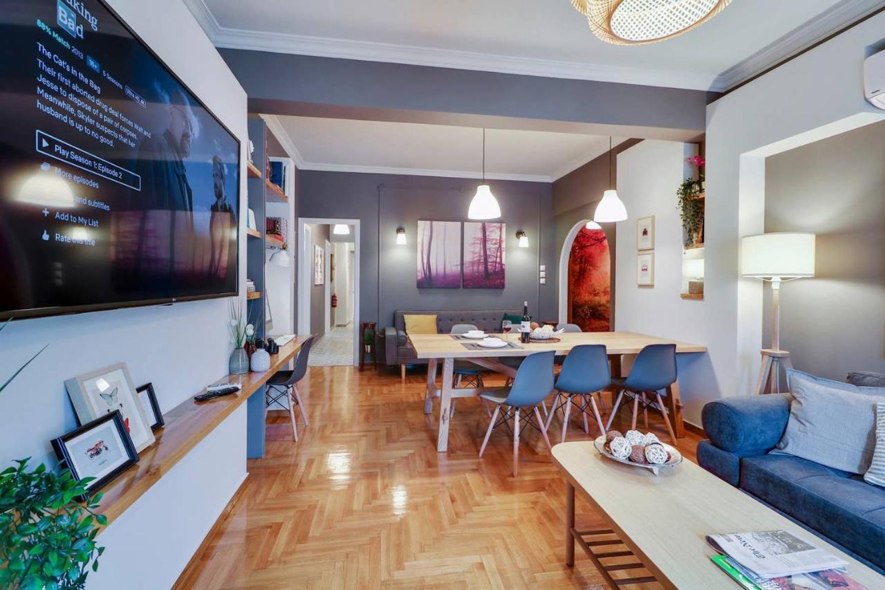 Victoria 5Star / 5Br Bigapt / Sauna / 2Min To Metro Athens Exterior photo