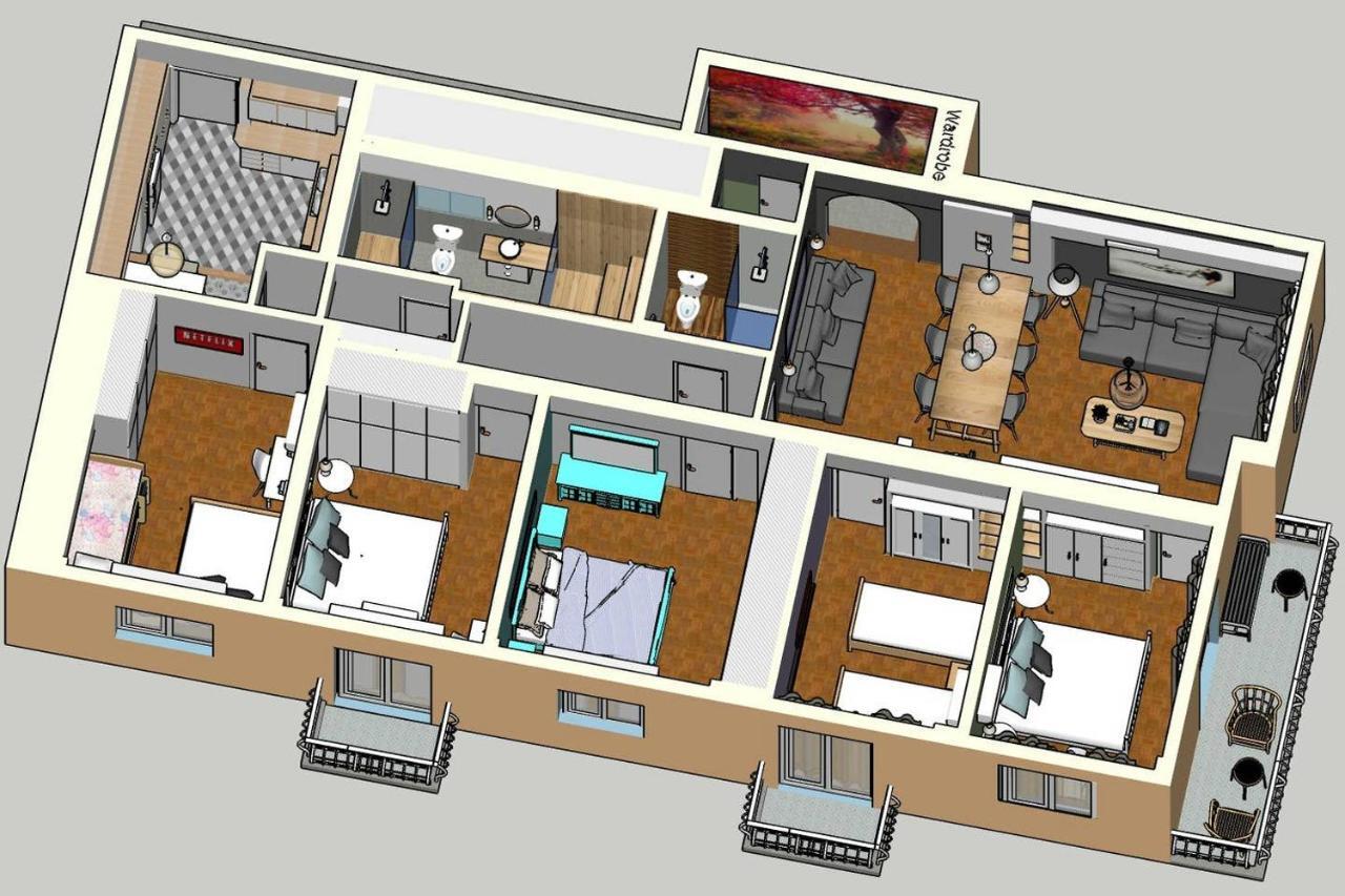 Victoria 5Star / 5Br Bigapt / Sauna / 2Min To Metro Athens Exterior photo